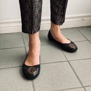 Tory Burch ballerina flats - black size 6.5/7